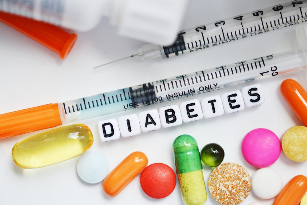 Syringe & Diabetes cure
